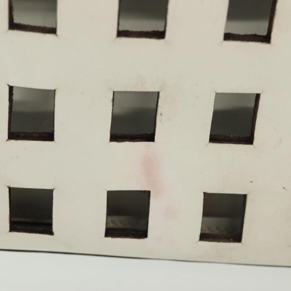 PRADA Tote Bag Leather White Auth - Picture 10 of 16